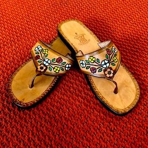 Handmade Mexican Leather Flip Flops